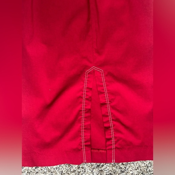 Express Y2K Stretch sleeveless little red dress size 5/6 - Picture 8 of 14